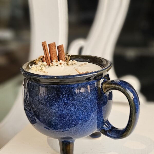 Forest Pine Cauldron Candle