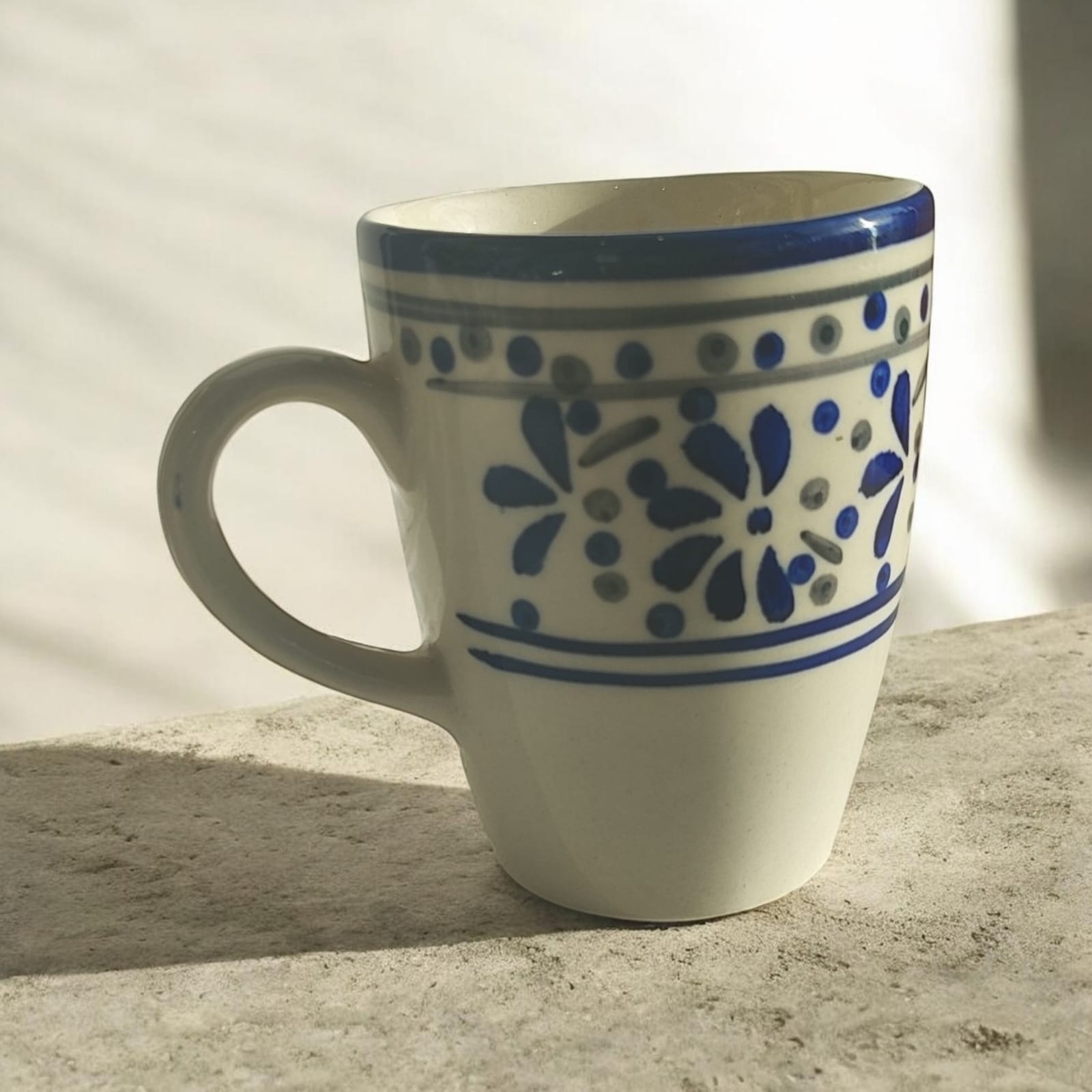 hand painted ceramic mug hand painted ceramic mug
