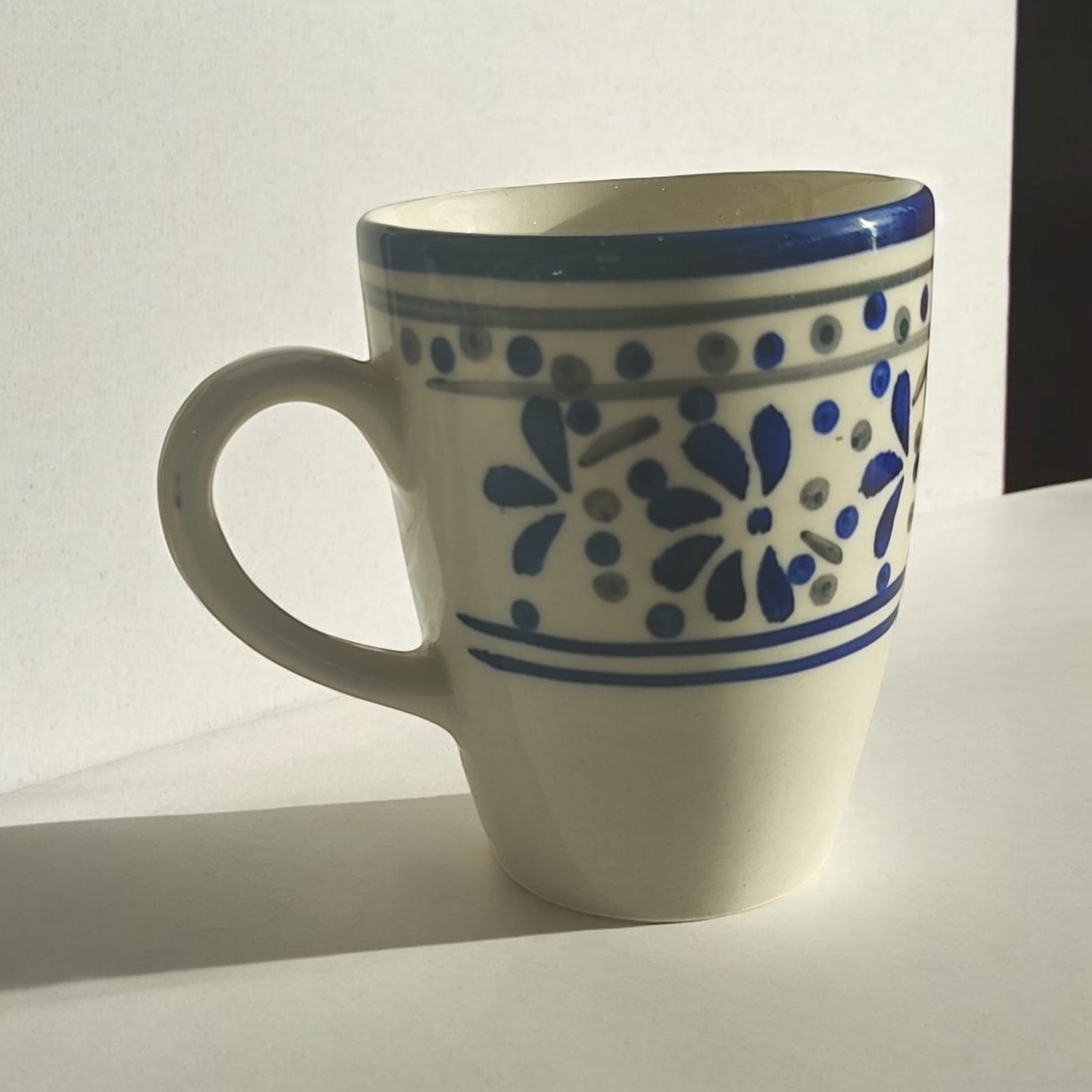 hand painted ceramic mug hand painted ceramic mug