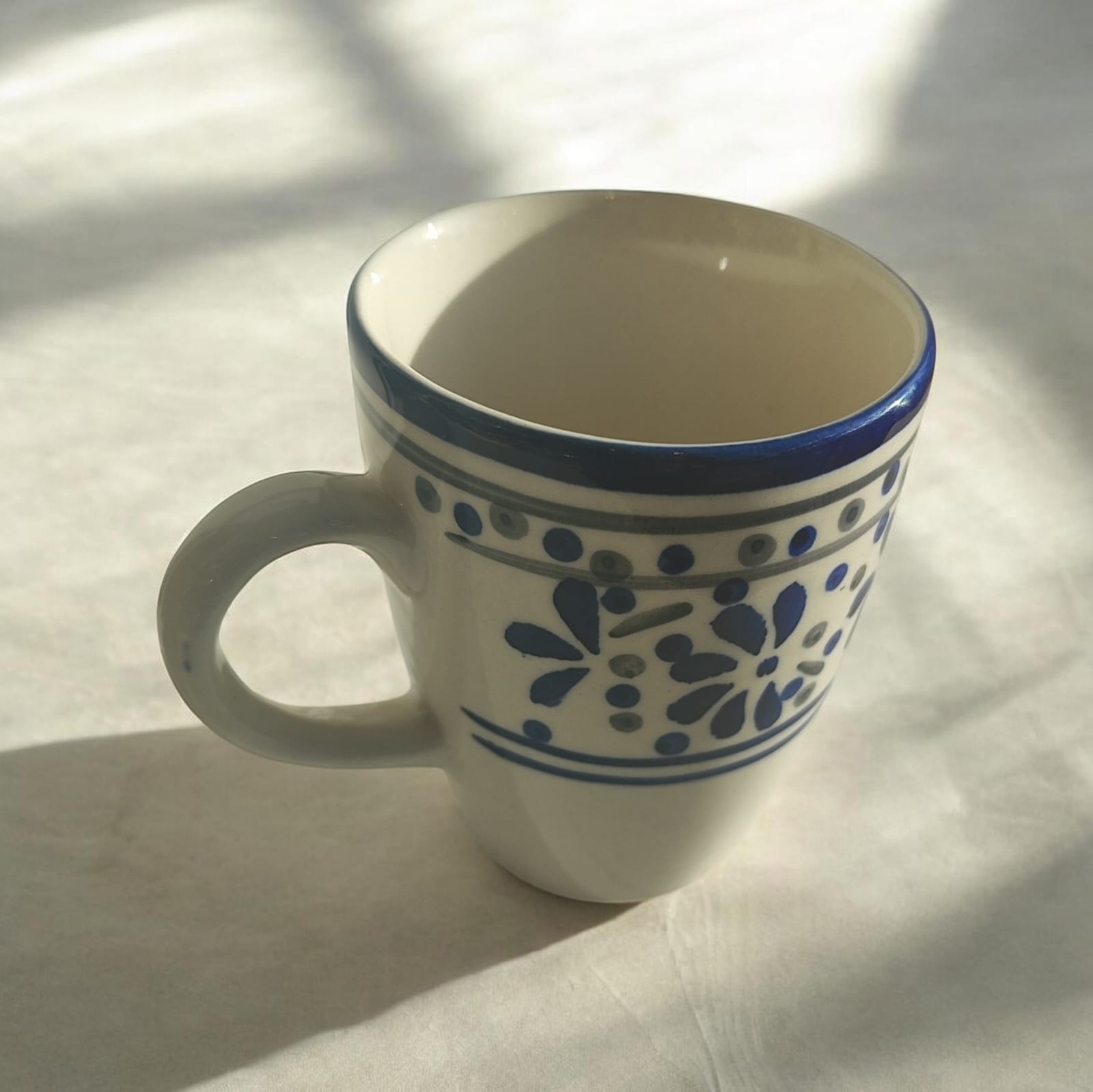 hand painted ceramic mug hand painted ceramic mug