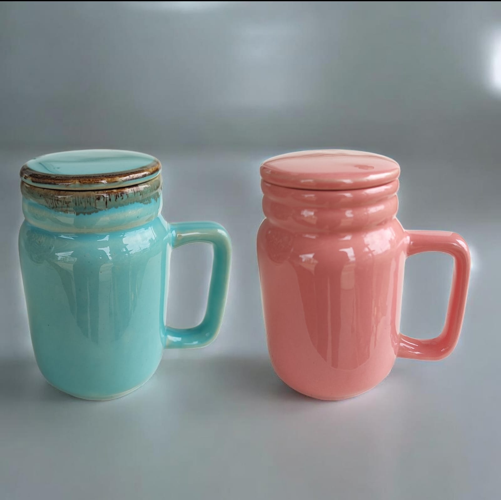 pink ceramic mason jar mug pink ceramic mason jar mug