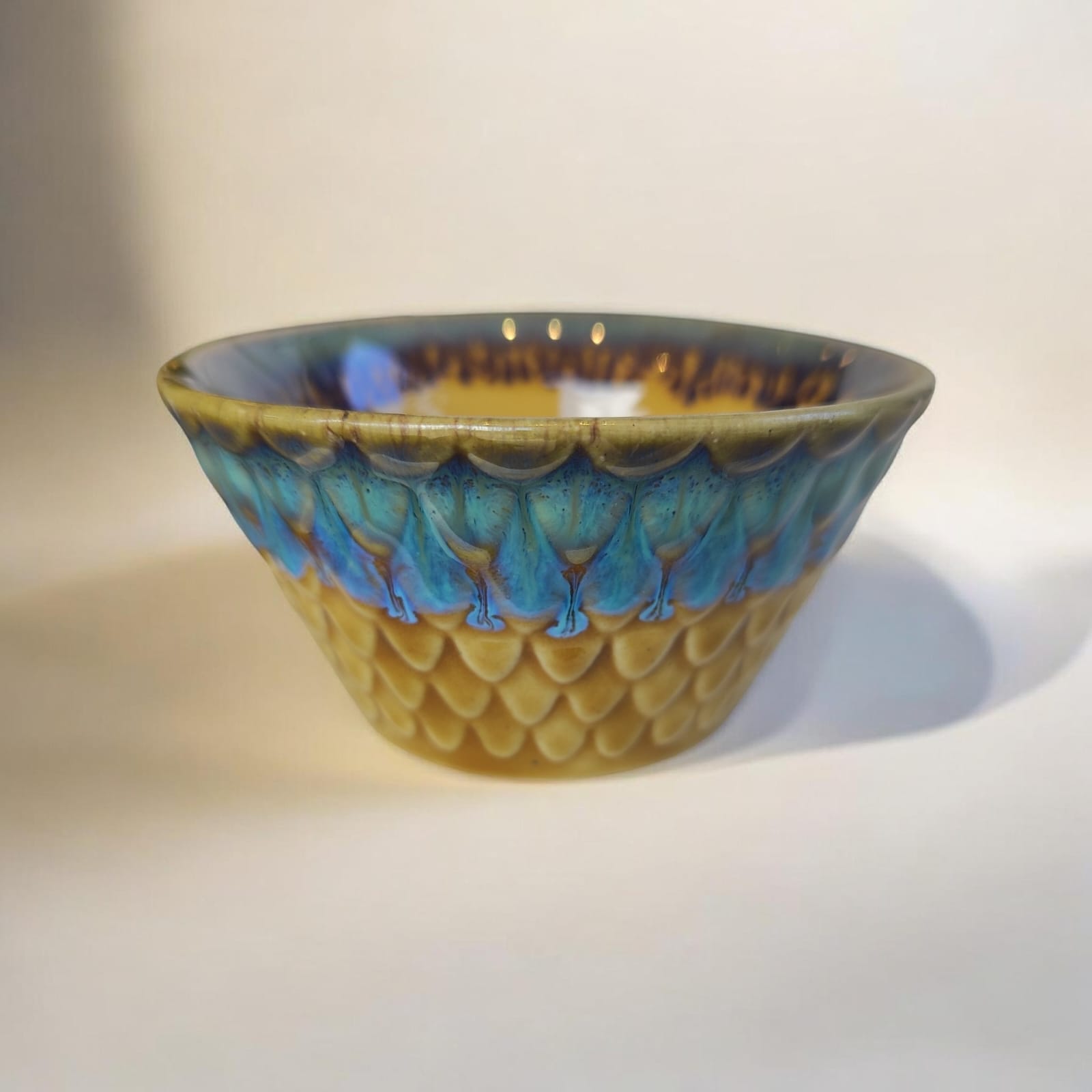 peacock pattern glazed bowl peacock pattern glazed bowl